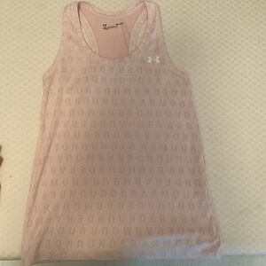 Under Armour Light Pink Athletic Tank